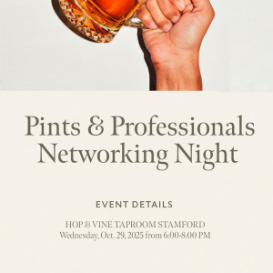 Pints & Professionals Night at Hop and Vine Taproom